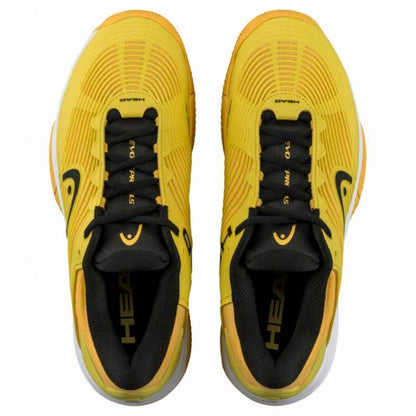 Zapatillas Asics Head Revolt Pro 4.5 Clay Banana Black Shoes