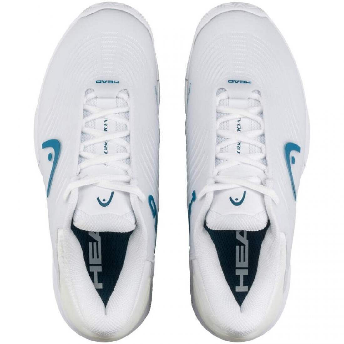 Zapatillas Head Revolt Pro 4.5 Clay Blanco Azul Mujer