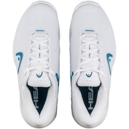 Zapatillas Head Revolt Pro 4.5 Clay Blanco Azul Mujer