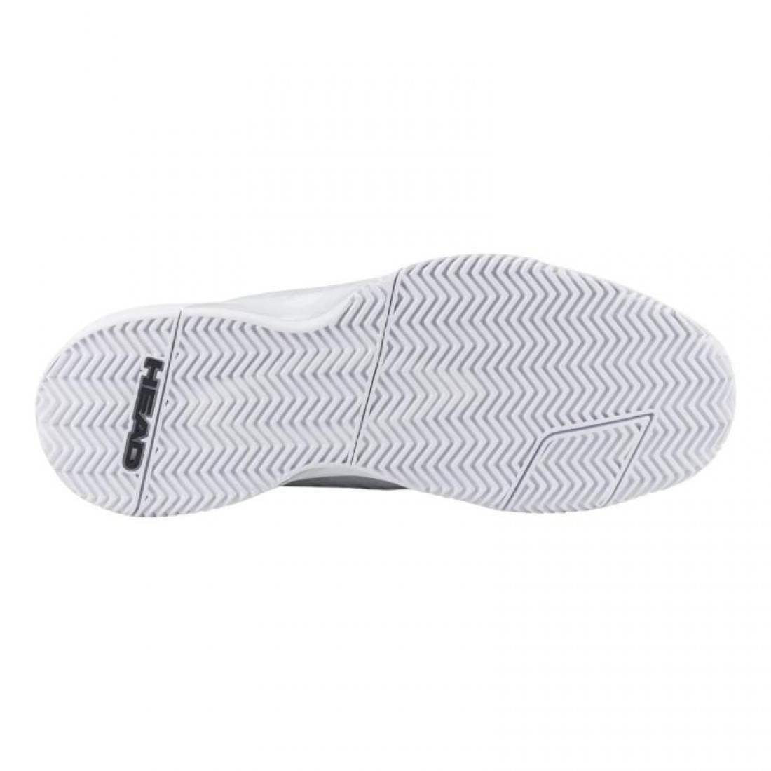 Zapatillas Asics Head Revolt Pro 4.5 Clay White Black Sneakers