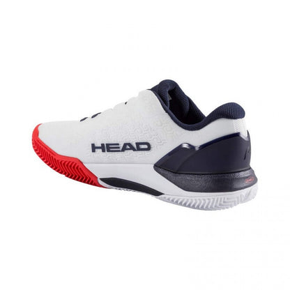 Zapatillas Asics Head Revolt Pro 5.0 Clay Navy White Sneakers