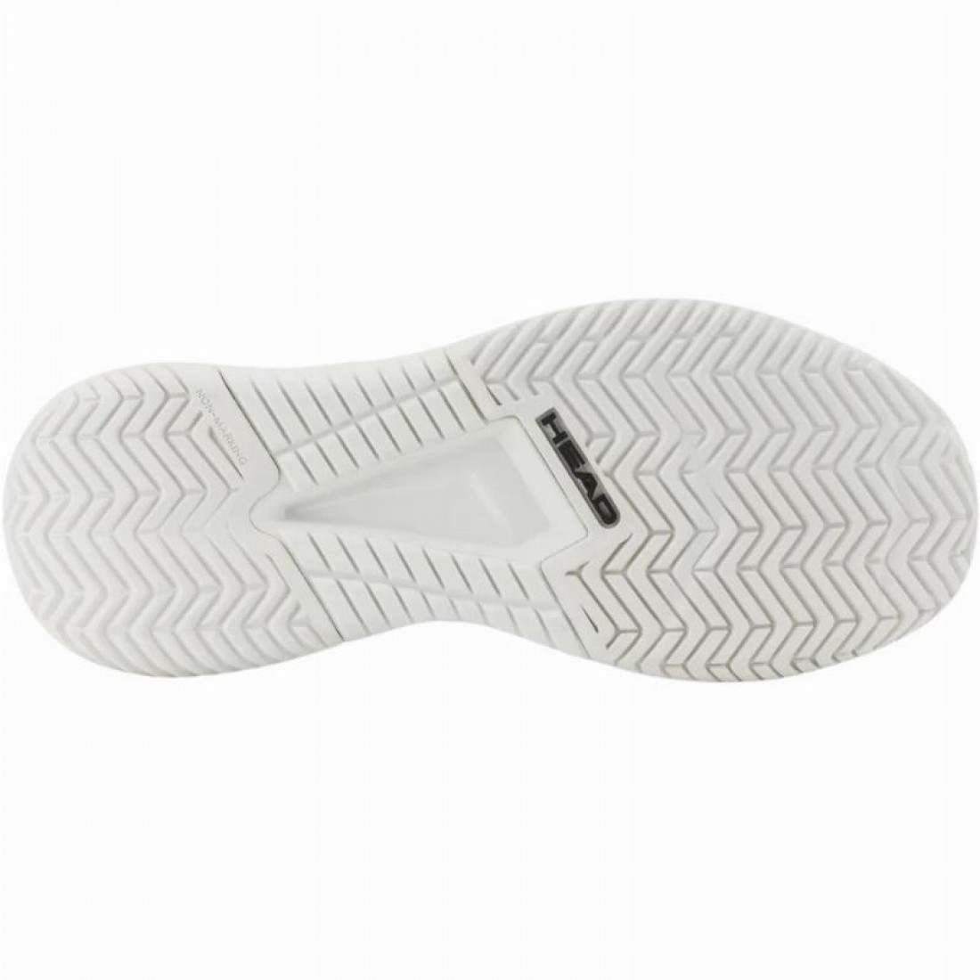 Zapatillas Asics Head Sprint Court 4.0 White Black Junior Sneakers