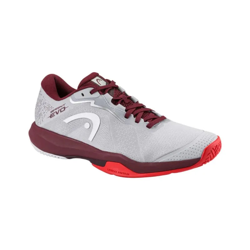Head Sprint Evo 4.0 Baskets gris bordeaux - Image 1
