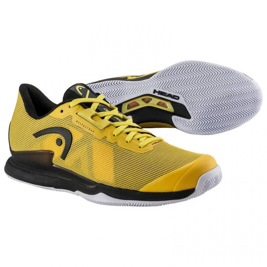 Zapatillas Asics Head Sprint Pro 3.5 Clay Banana Black Shoes
