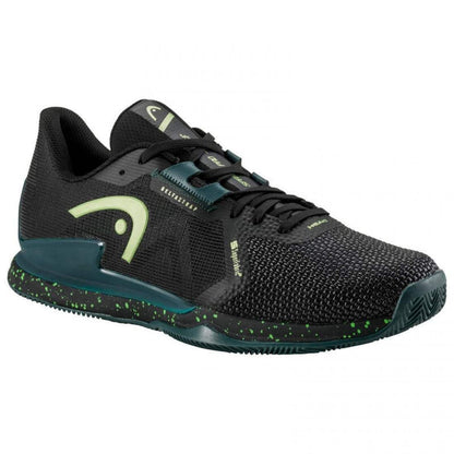 Zapatillas Asics Head Sprint Pro 3.5 SF Clay Black Forest Green Shoes