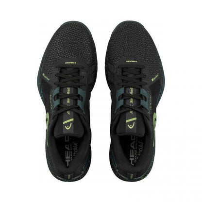 Zapatillas Asics Head Sprint Pro 3.5 SF Clay Black Forest Green Shoes