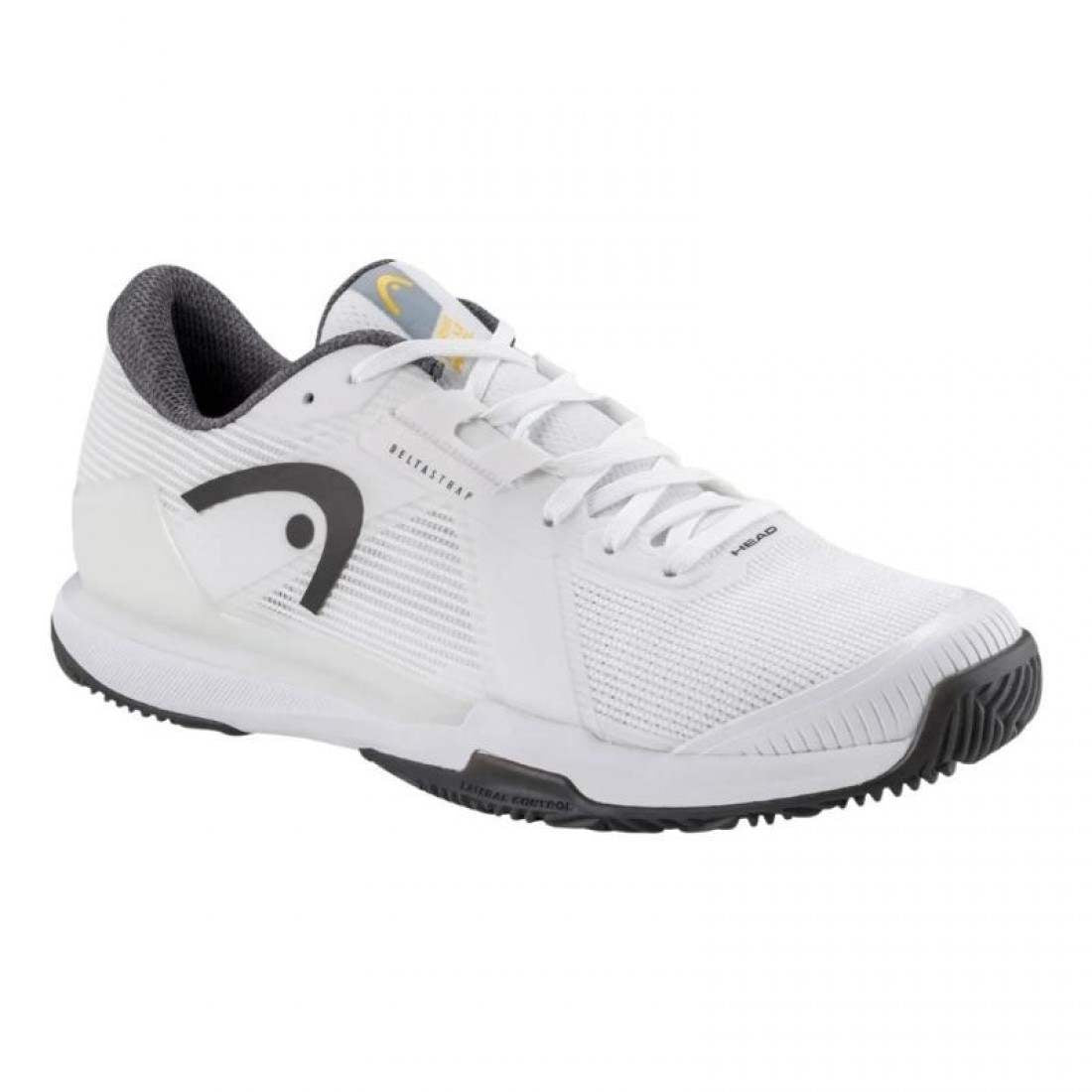 Zapatillas Asics Head Sprint Pro 4.0 White Black Sneakers