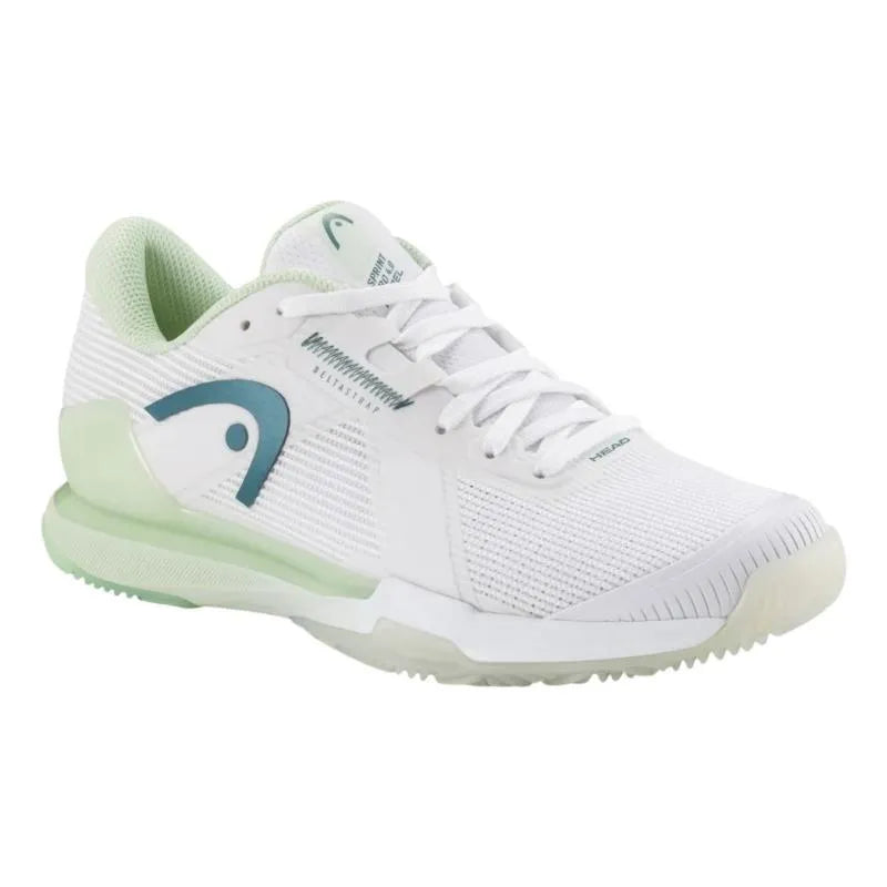 Baskets Femme Head Sprint Pro 4.0 Blanc Vert - Image 1