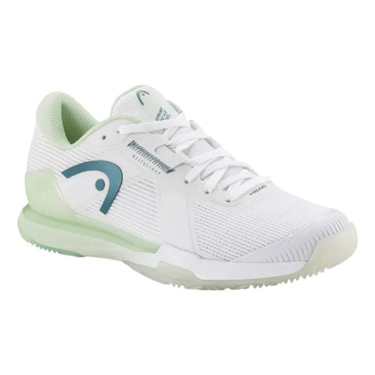 Baskets Femme Head Sprint Pro 4.0 Blanc Vert - Image 1