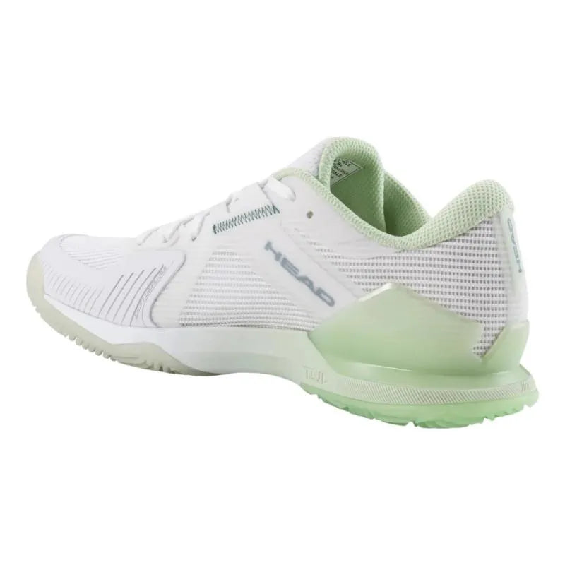 Baskets Femme Head Sprint Pro 4.0 Blanc Vert - Image 3