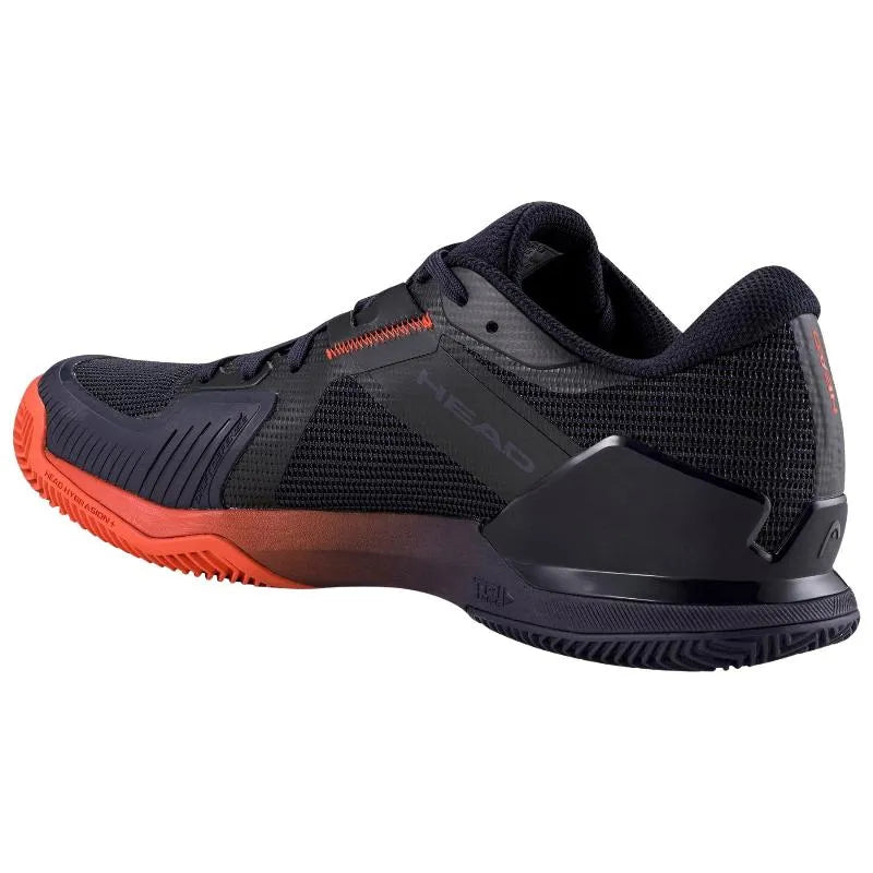 Sneakers Head Sprint Pro 4.0 TERRE BATTUE Bleu Foncé Rouge - Image 3