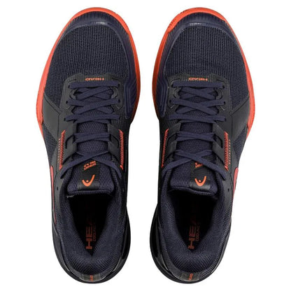 Sneakers Head Sprint Pro 4.0 TERRE BATTUE Bleu Foncé Rouge - Image 5