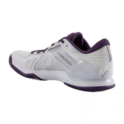 Zapatillas Asics Head Sprint Pro 4.0 Clay White Silver Sneakers