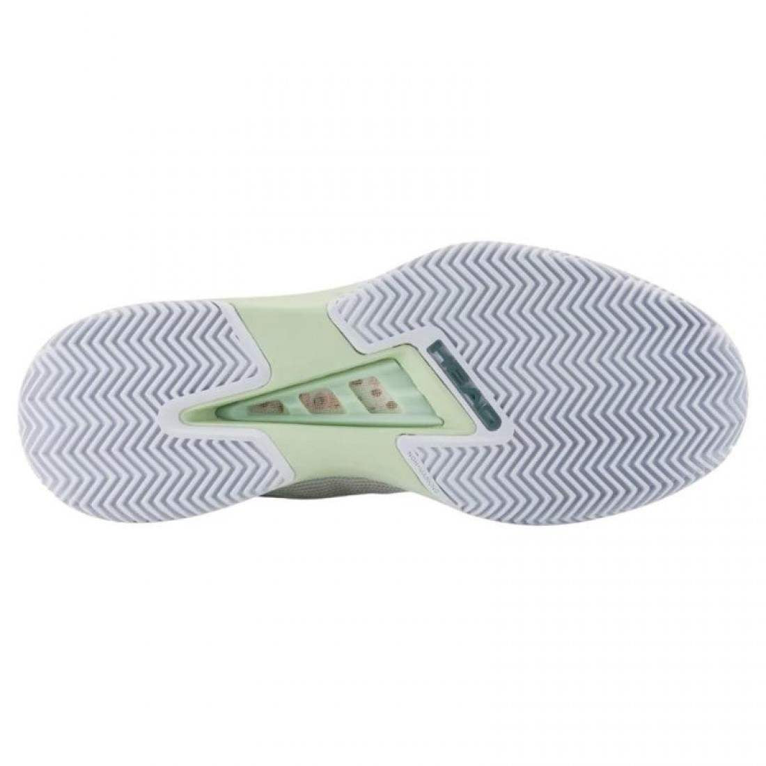 Zapatillas Asics Head Sprint Pro 4.0 Clay White Light Green Women''s Sneakers
