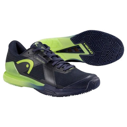 Head Sprint Pro 4.0 Padel Bleu Marine Lime Baskets - Image 4