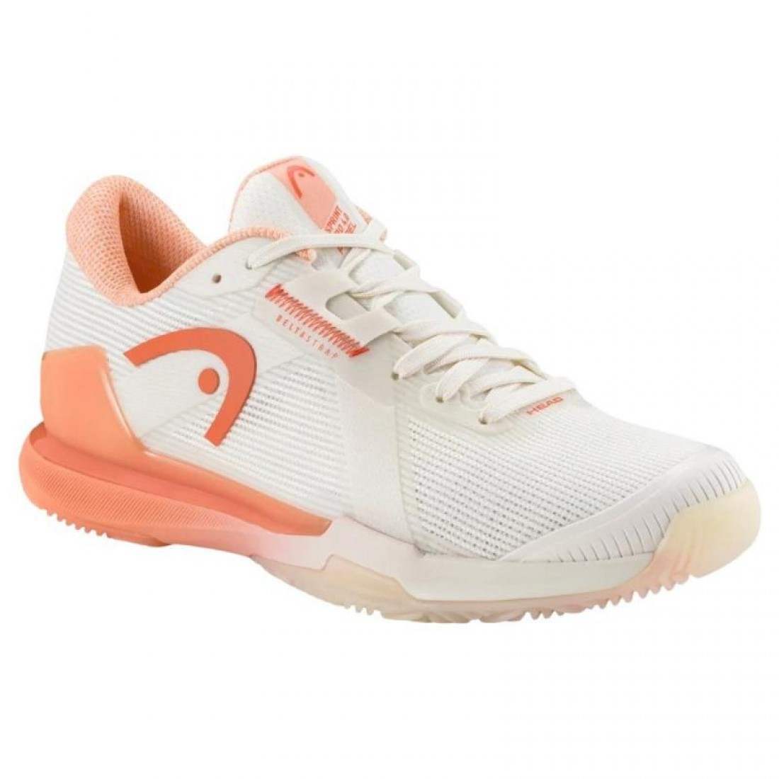Zapatillas Asics Head Sprint Pro 4.0 Padel White Coral Women''''s Shoes