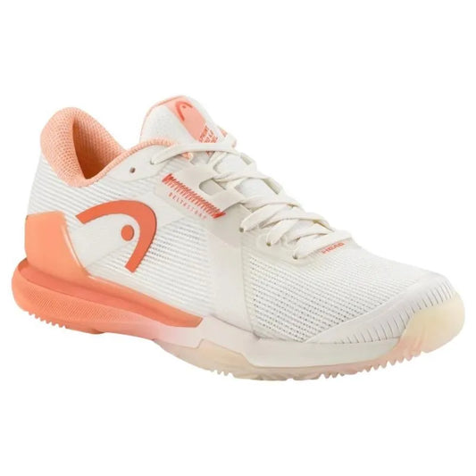 Chaussures Femme Head Sprint Pro 4.0 Padel White Coral - Image 1