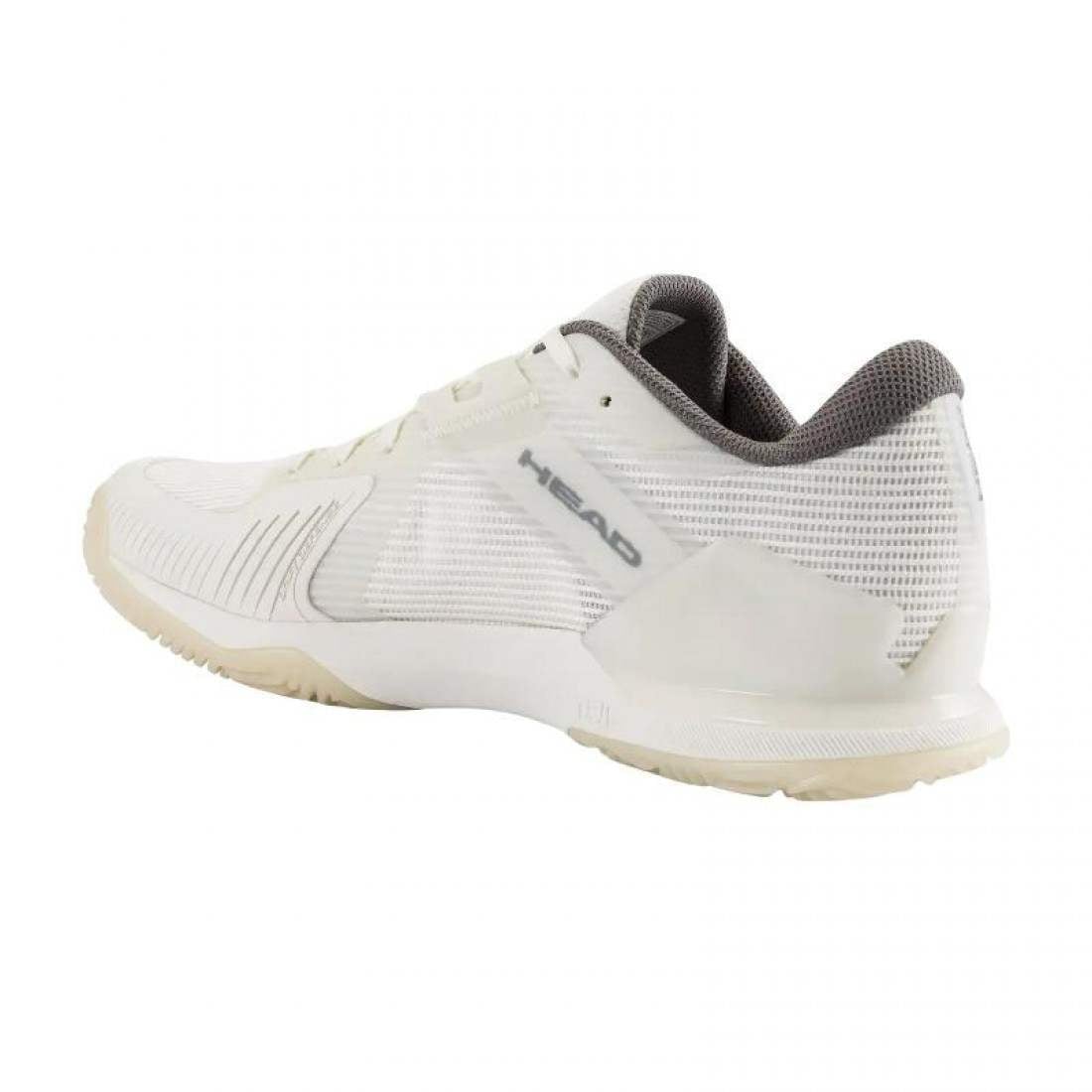 Zapatillas Asics Head Sprint Pro 4.0 Padel White Gray Sneakers