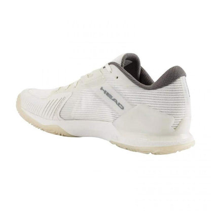 Zapatillas Asics Head Sprint Pro 4.0 Padel White Gray Sneakers