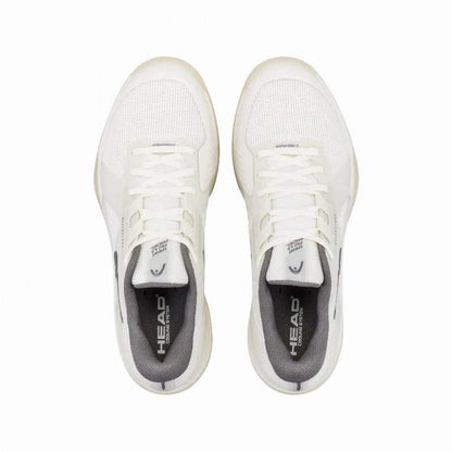 Zapatillas Asics Head Sprint Pro 4.0 Padel White Gray Sneakers