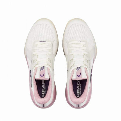 Zapatillas Asics Head Sprint Pro 4.0 Padel White Pink Women''''s Sneakers