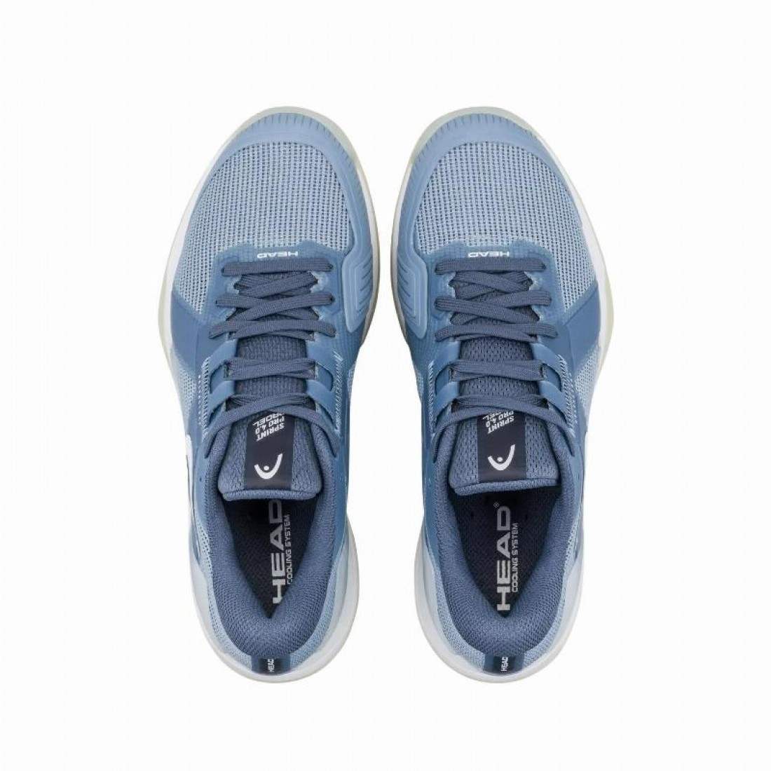 Zapatillas Asics Head Sprint Pro 4.0 Padel Denim White Women''''s Sneakers