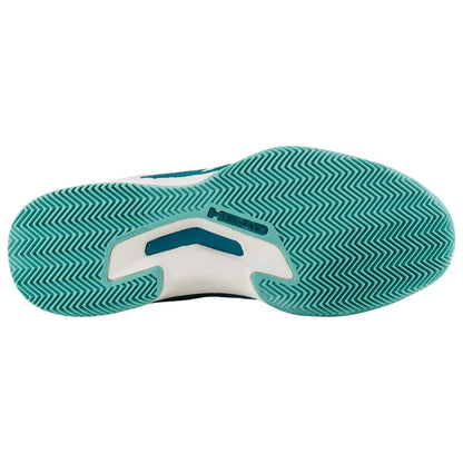 ZAPATILLAS HEAD SPRINT TEAM 3.5 CLAY AZUL STONE BLANCO MUJER