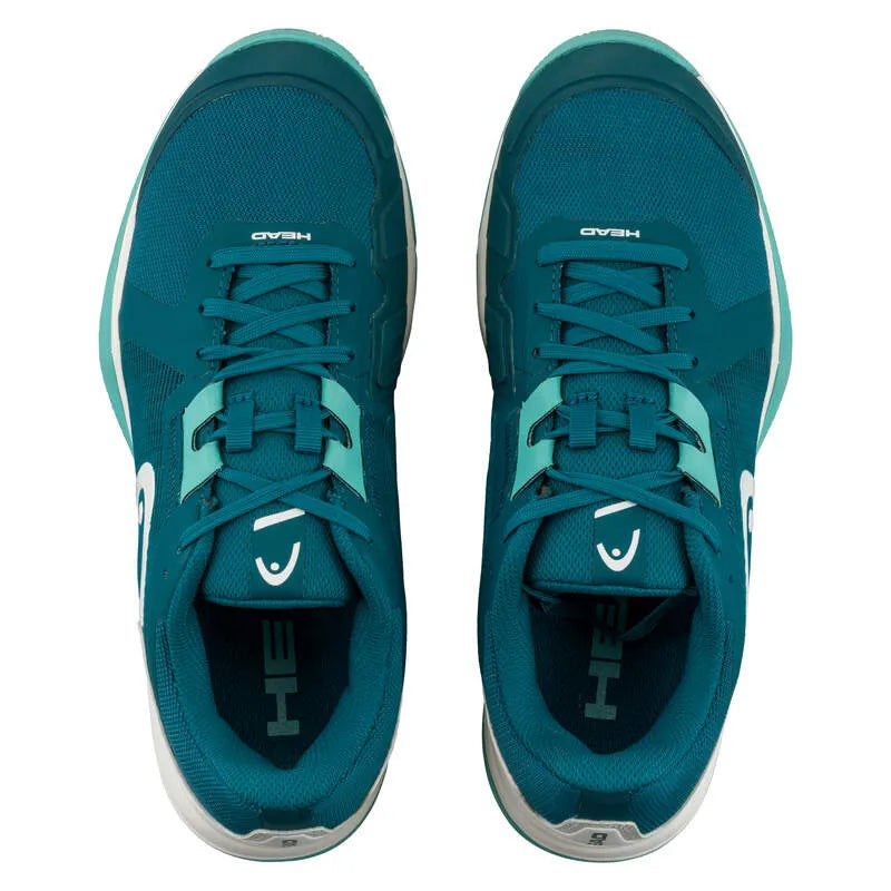 Zapatillas de Padel Head Sprint Team 3.5 Terre Battue Azul Pierre Blanco Mujer - Image 5