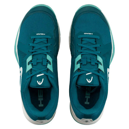 Zapatillas de Padel Head Sprint Team 3.5 Terre Battue Azul Pierre Blanco Mujer - Image 5