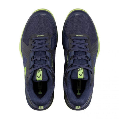 Zapatillas Head Sprint Team 4.0 Clay Azul Marino Lima