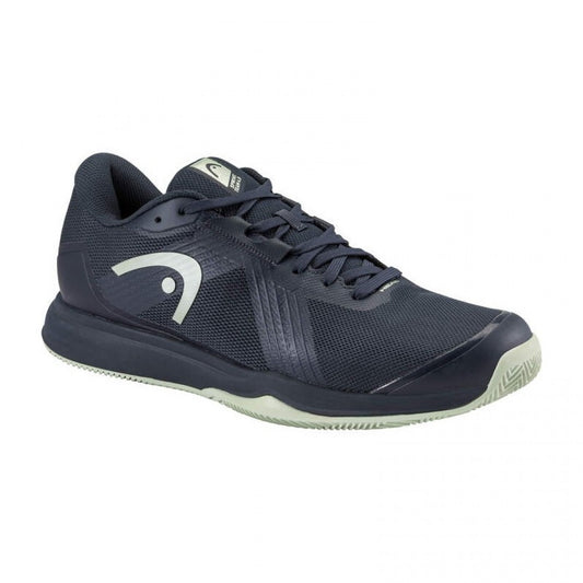 Zapatillas Asics Head Sprint Team 4.0 Clay Navy Green Sneakers