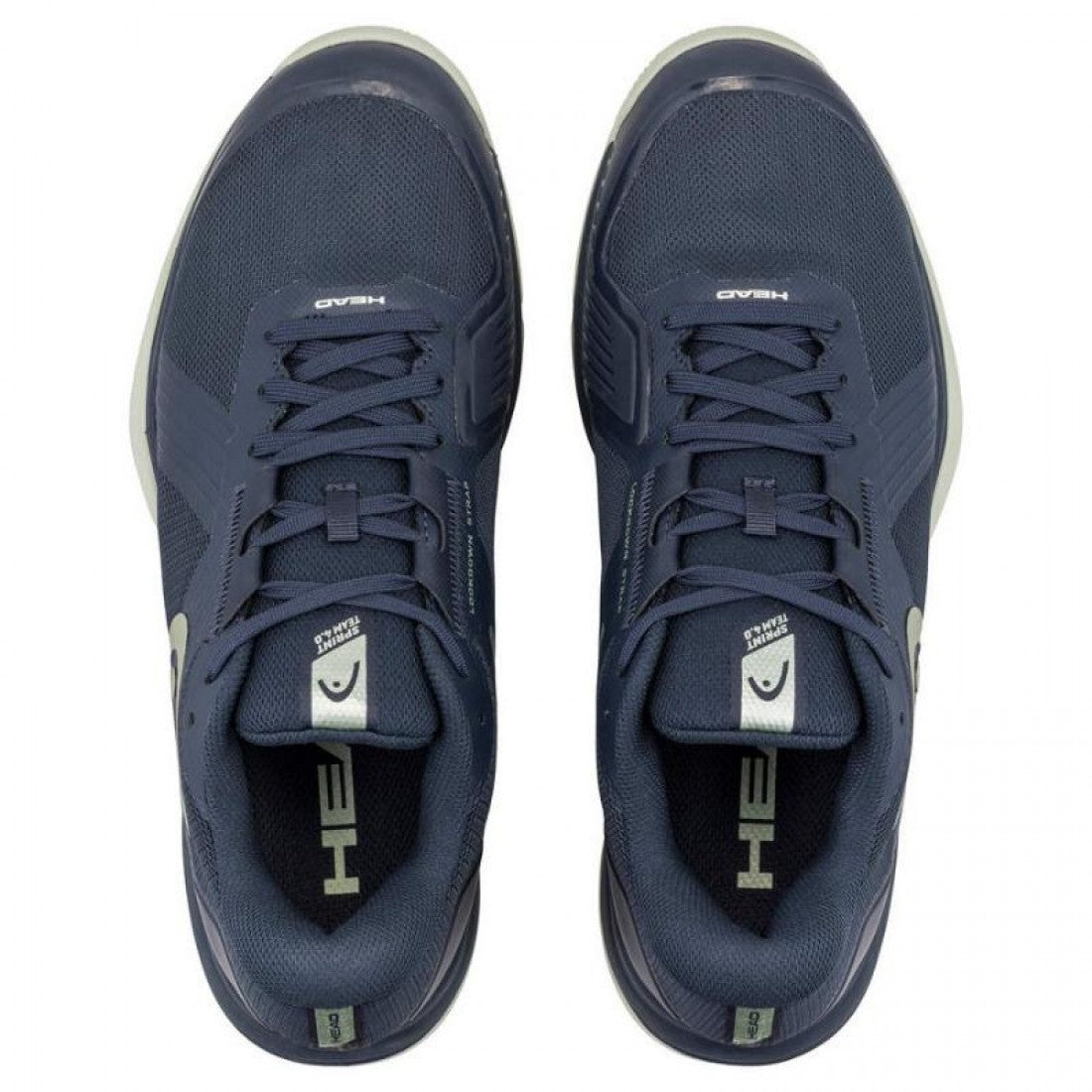 Zapatillas Asics Head Sprint Team 4.0 Clay Navy Green Sneakers