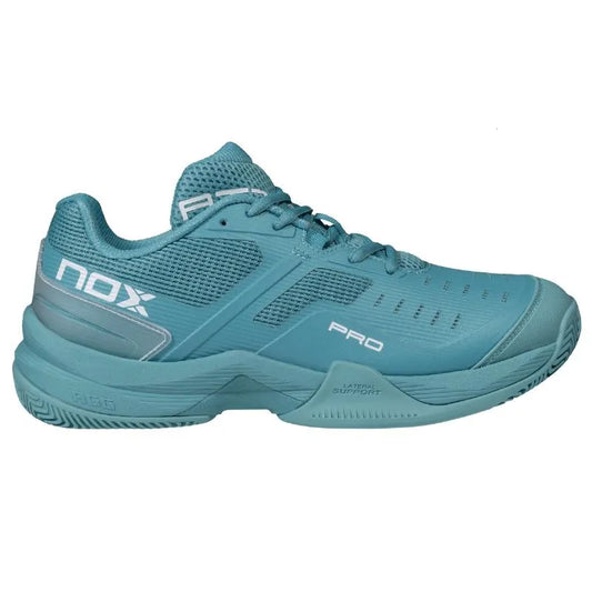 Nox AT10 Pro Baskets Bleu Turquoise Blanc - Image 1