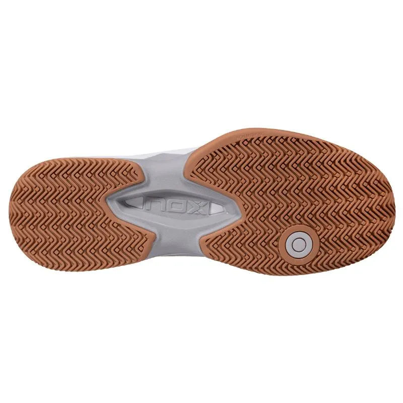 Baskets Nox ML10 Hexa Blanc Marron - Image 2